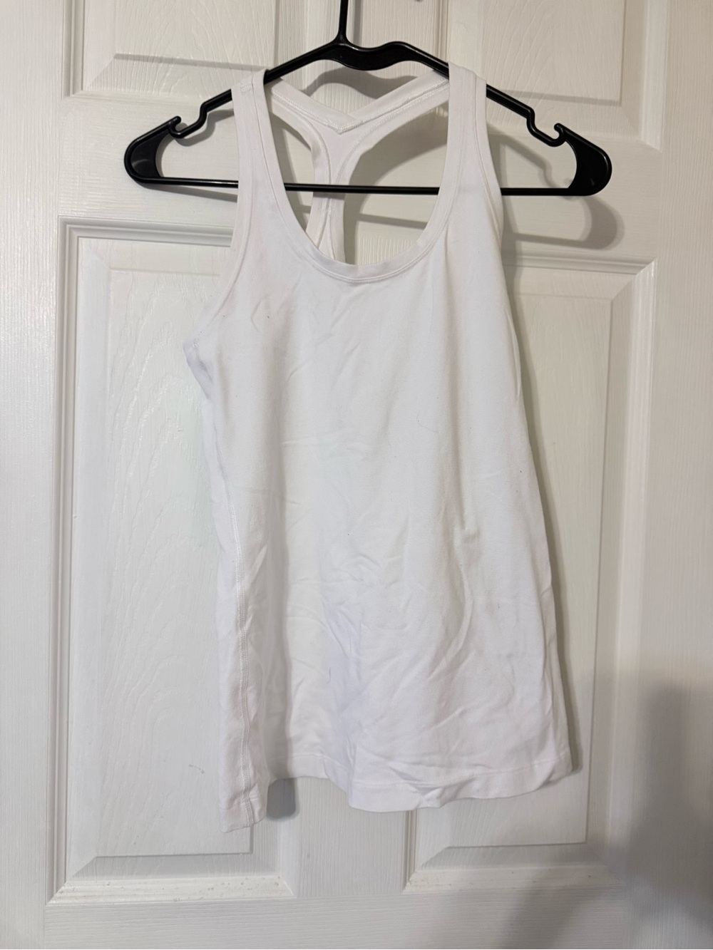 lululemon athletica White Racerback Tank Top